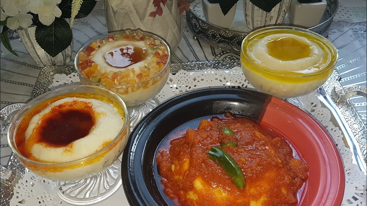 عصيدة بيضاء على طريقة الجنوب التونسي(قبلي)