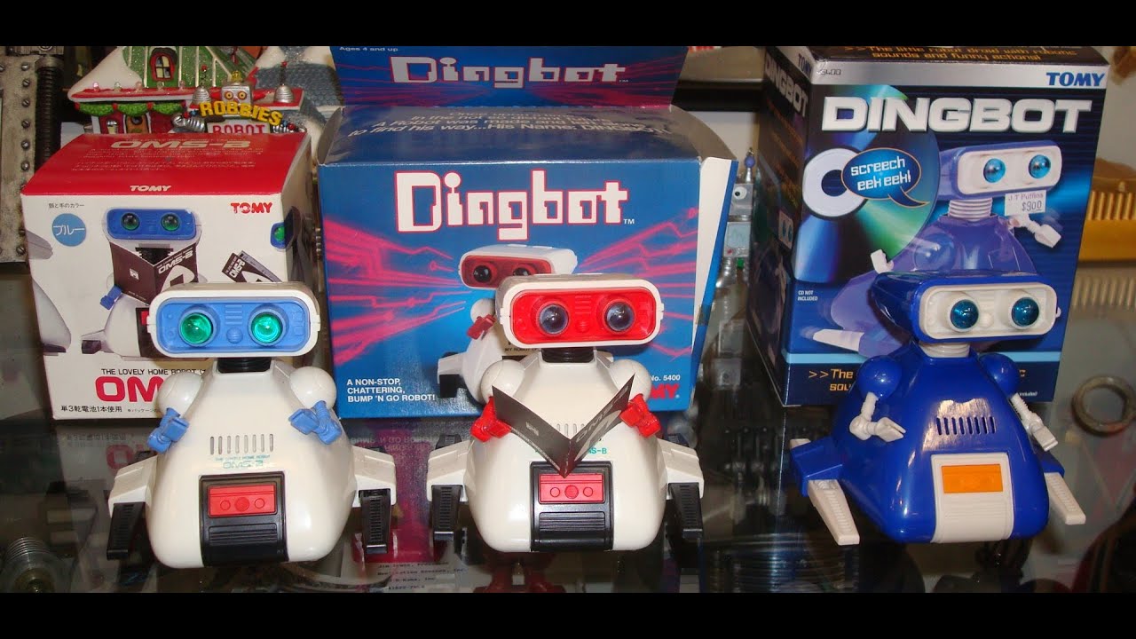 Lets play with Dingbot, TOMY 1984