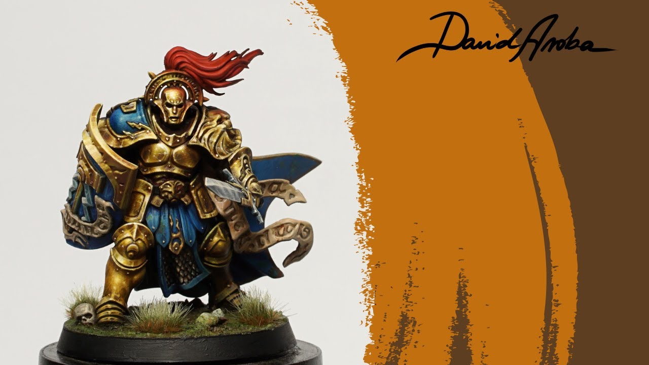 Pintando Stormcast NMM DORADO / Warhammer Age Of Sigmar / Metal no metálico