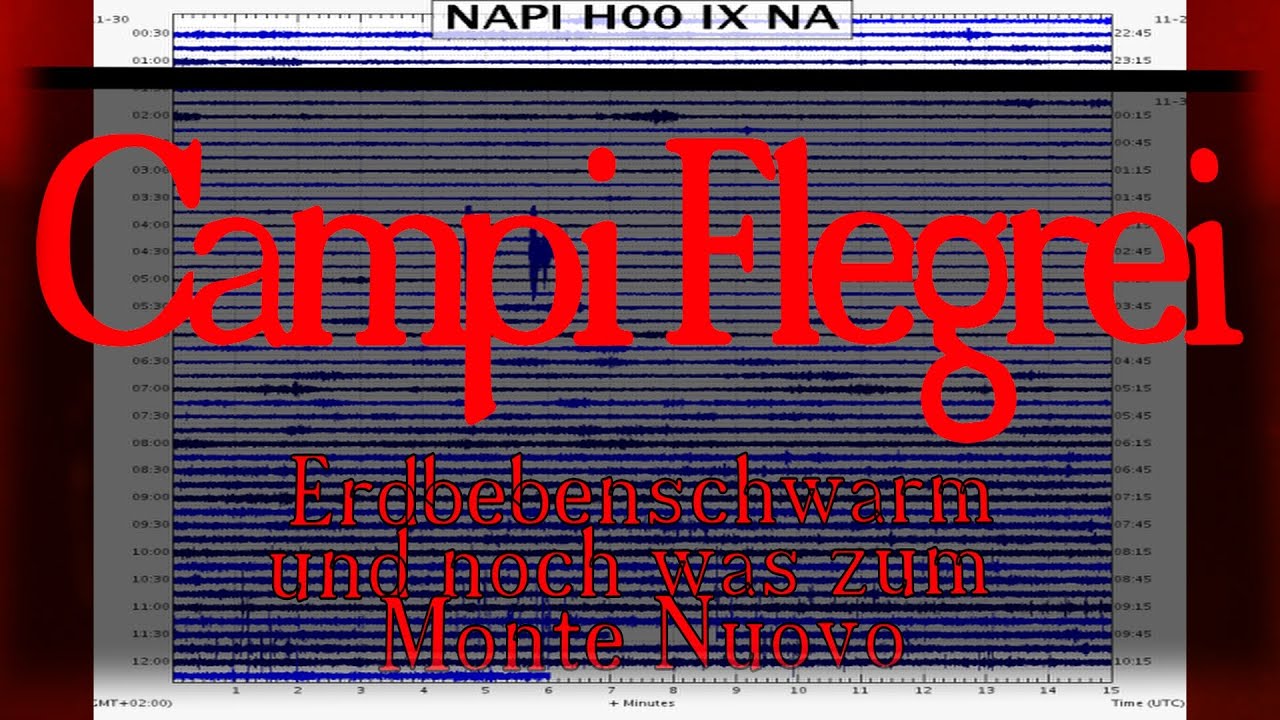 Campi Flegrei mit Beben bis MW 2,6 und Monte Nuovo, der Ausbruch 1538. Wie lief es damals ab?