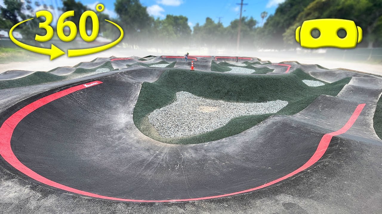 Skateboard Pump Track ( 360 Virtual Reality )