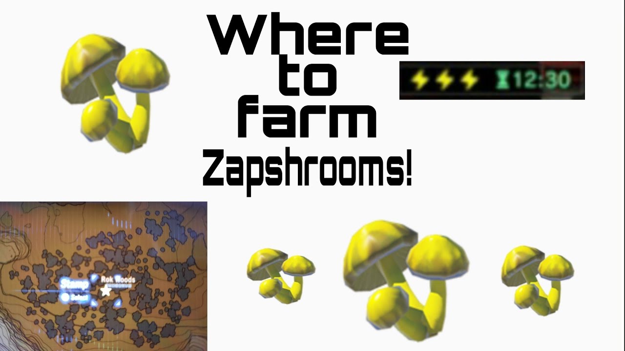 Zapshroom farming! 🍄 🍄 🍄