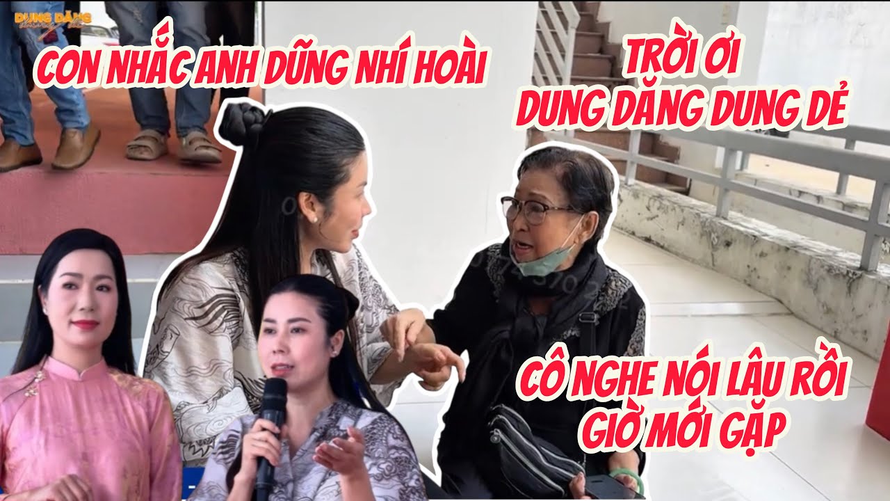 Mẹ Nghệ Sĩ Dũng Nhí mừng rỡ khi gặp Dung Dăng Dung Dẻ trong sự kiện với NSND Trịnh Kim Chi
