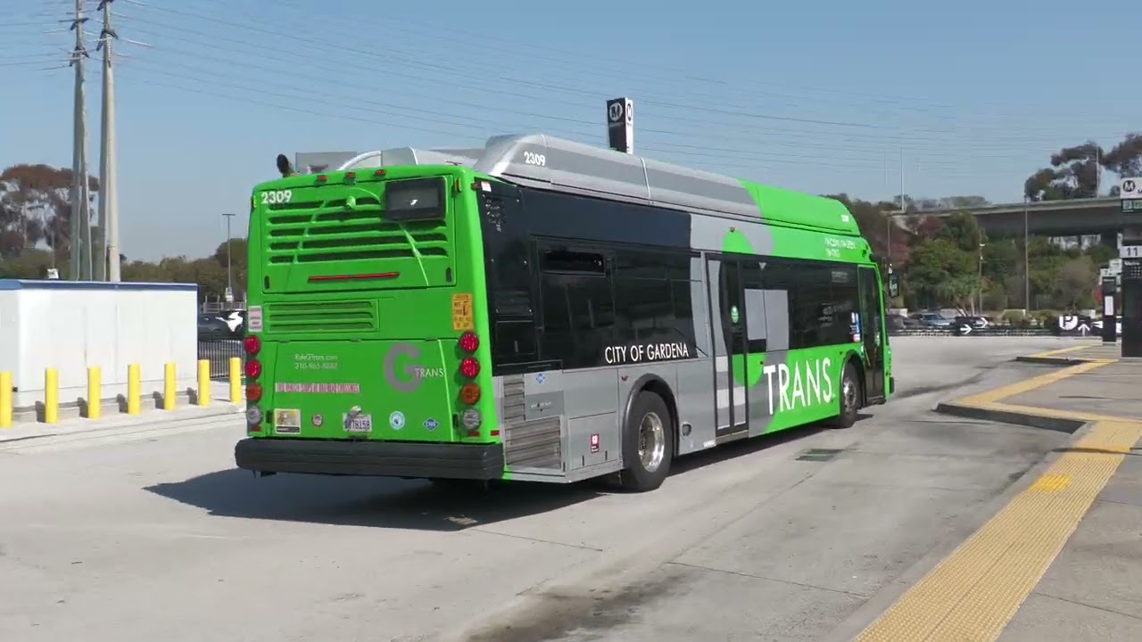 Gardena GTrans - ENC Axess BRT 40' CNG Route 2 #2309