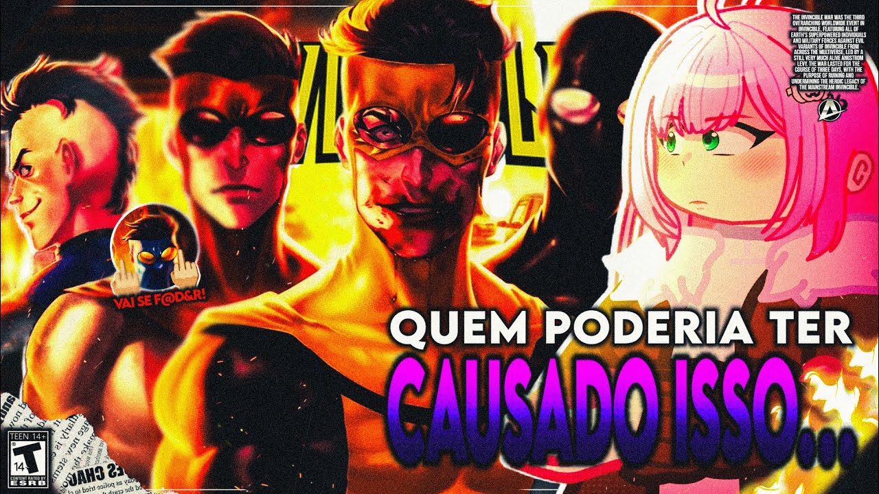[AU/AS] To Love-Ru React Guerra Invencível (Invencível) | AniRap