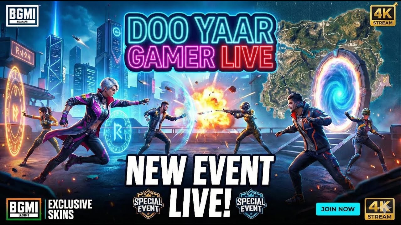 Event & CAMPER BGMI Live | Day 48| #bgmi #bgmilive @DYGisLive