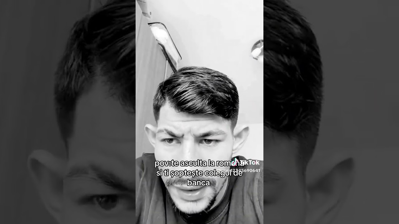 POV:te asculta la romana si iti sopteste colegul de banca