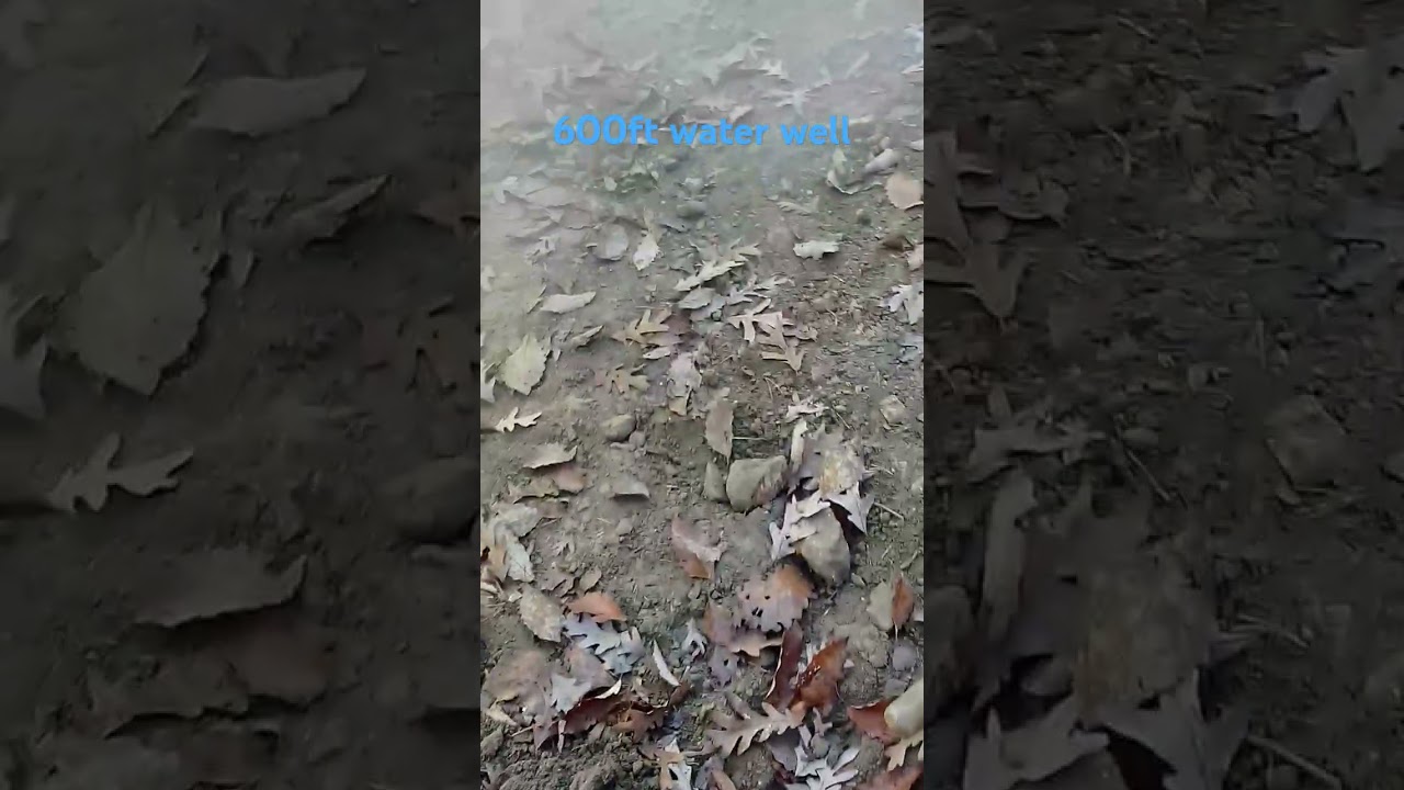 water well drilling that I've done