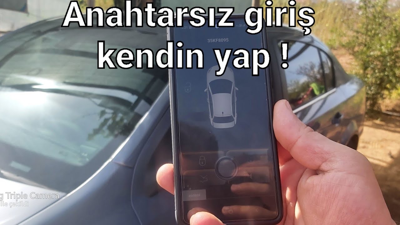 anahtarsız giriş sistemi ,kolay kurulum. detaylı