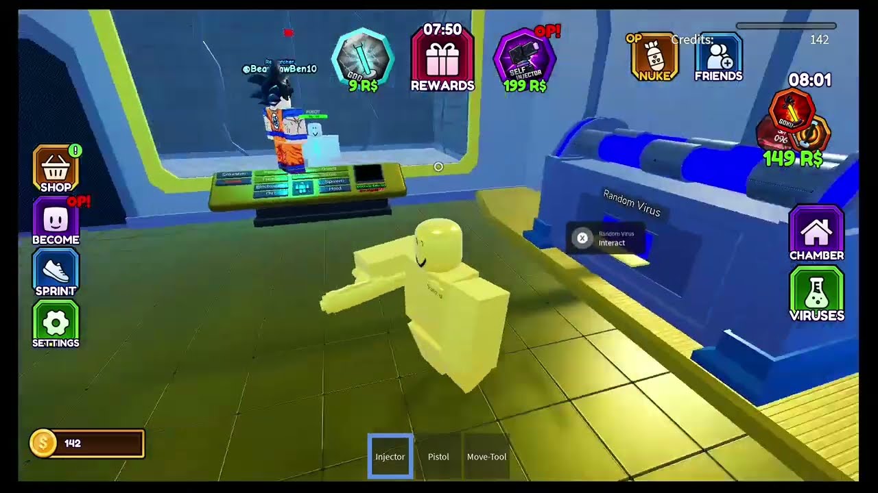 Playing ro-bio injector game