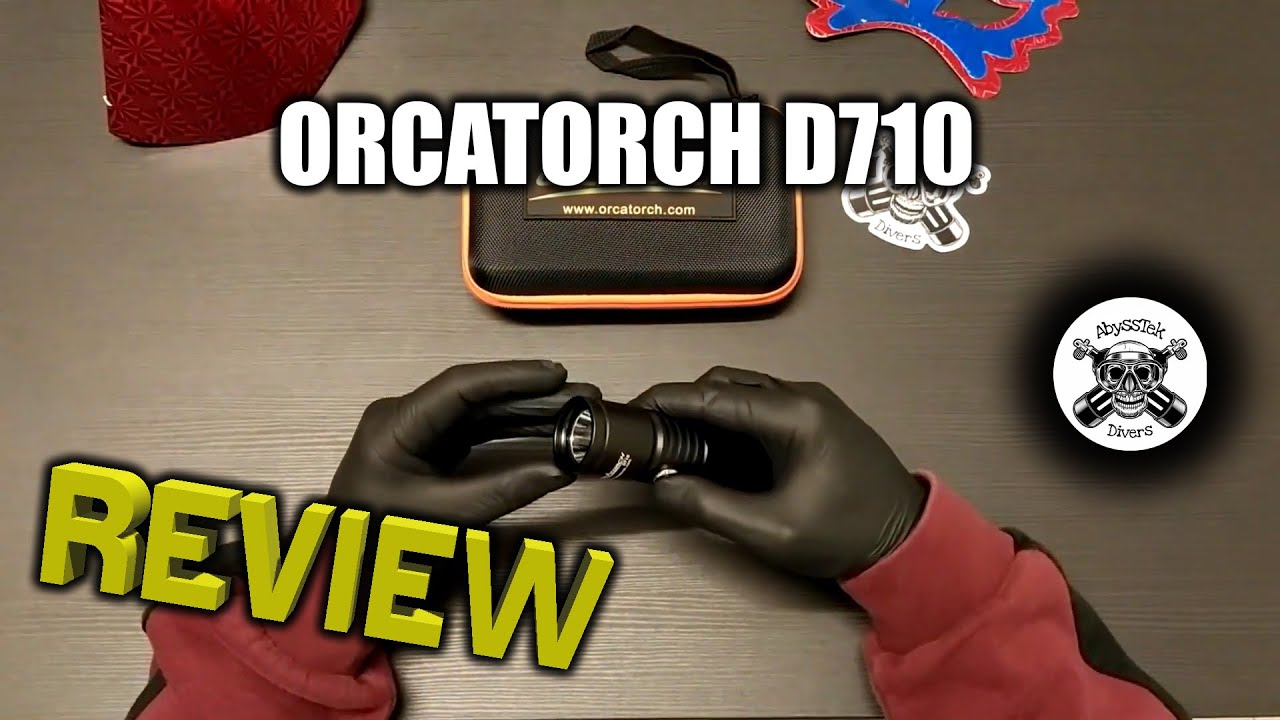 ORCATORCH D710 DIVE LIGHT REVIEW -ESPAÑOL/SPANISH- HAPPY NEW YEAR 2025!!!