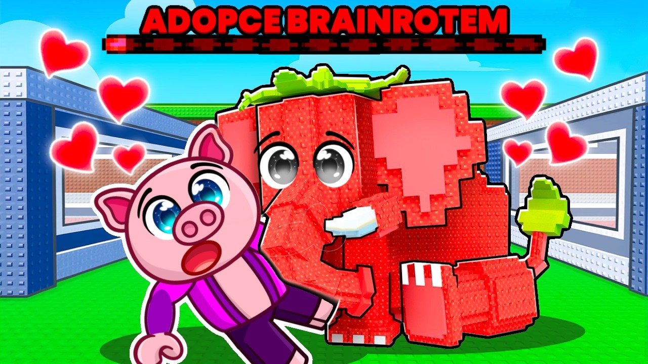 Adoptovala mě BRAINROT RODINA v Robloxu!