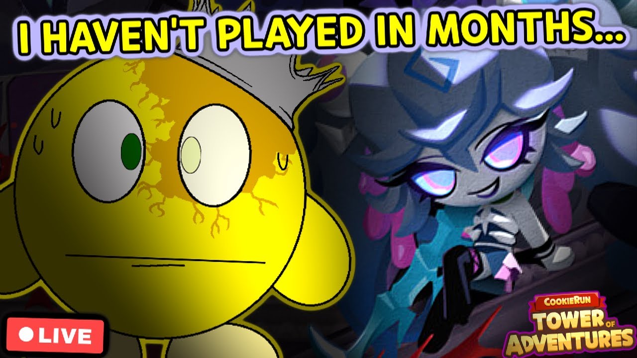 WE'RE BACK AT THE TOWER... (Cookie Run: Tower Of Adventures LIVE!)
