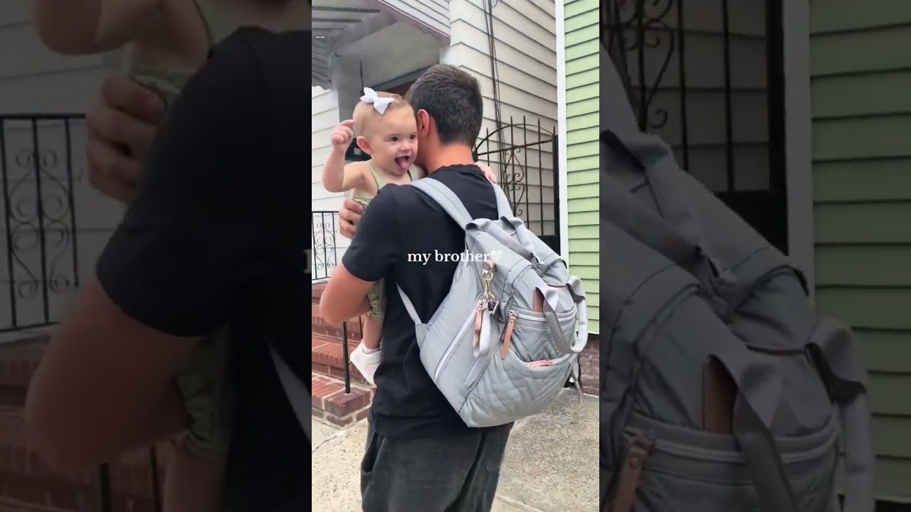 We love our uncle j! I love their bond❤️ #uncle #niece #baby #shorts