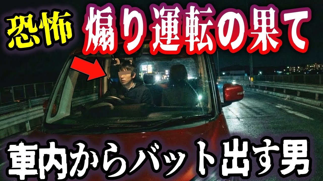 【ドラレコ新春SP第２弾】凶行！バット煽り男 、狂気の夜／脇見運転の末路。追突の瞬間／商業施設駐車場、後退中に後ろを駆け抜ける老人／横断中の歩行者を跳ね飛ばす寸前の映像
