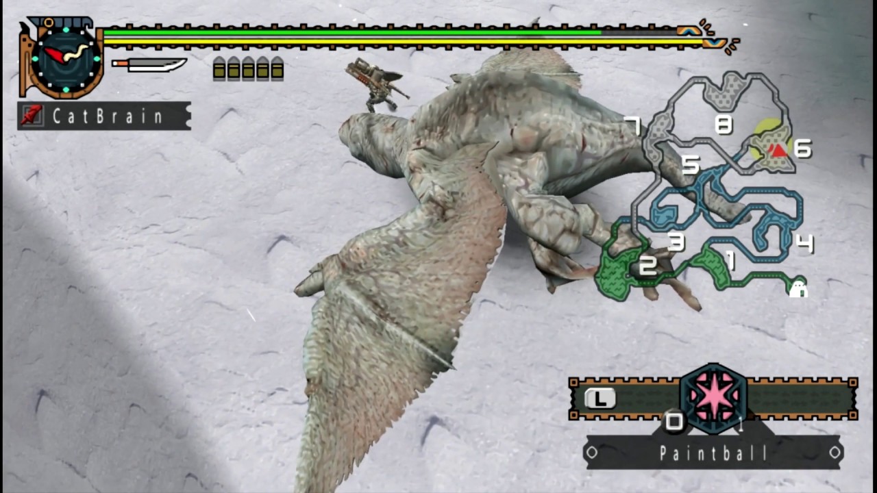 [MHFU] Khezu (3★ Village) vs Gunlance (Urgent Quest)
