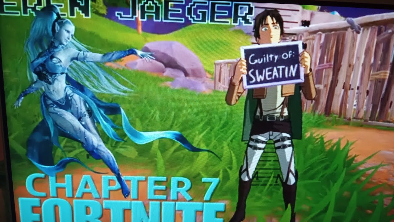FORTNITE CHAPTER 7: EREN JAEGER GUILTY OF SWEATIN SOLO DUB! (FULL GAME)