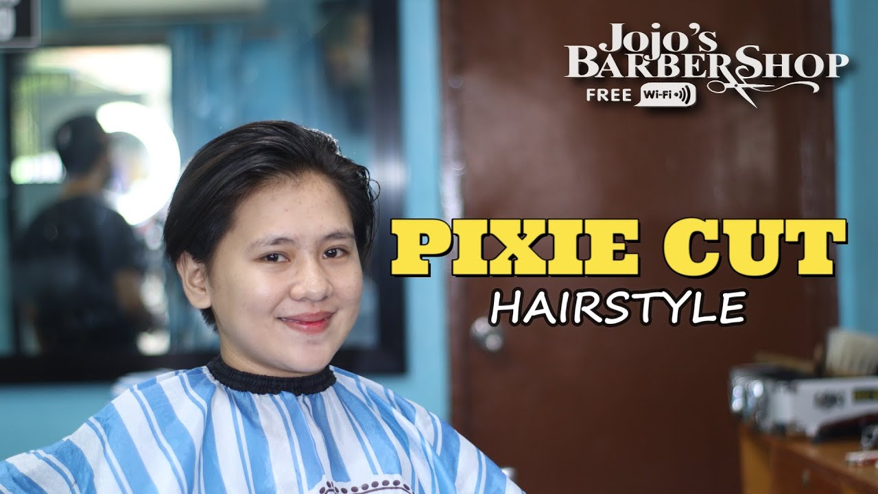 PIXIE CUT HAIRSTYLE HAIRCUT TUTORIAL #jojosbarbershop