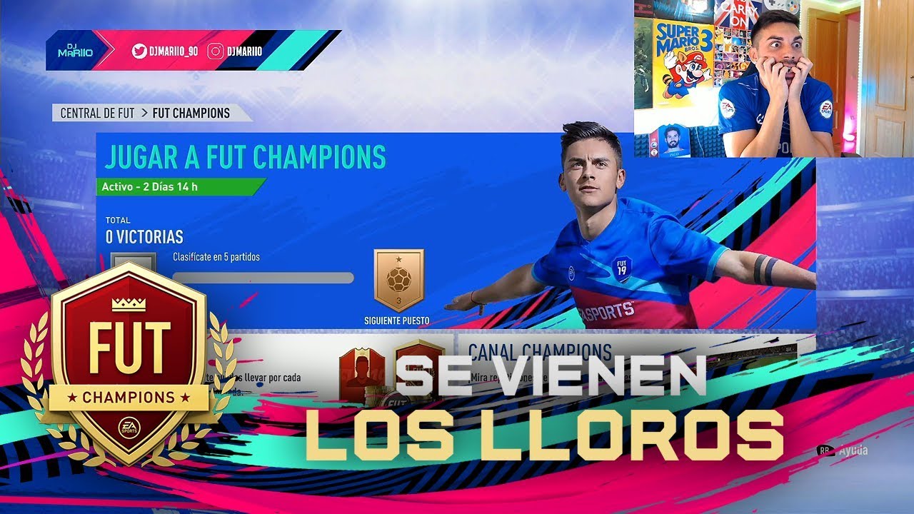 MADRE M&Iacute;A MI PRIMER FUT CHAMPIONS !!! FIFA 19