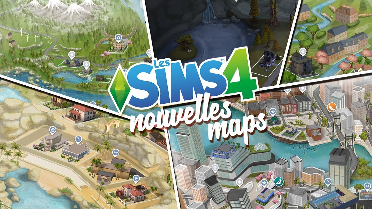 De nouvelles maps pour les mondes ?! | MODS Sims 4