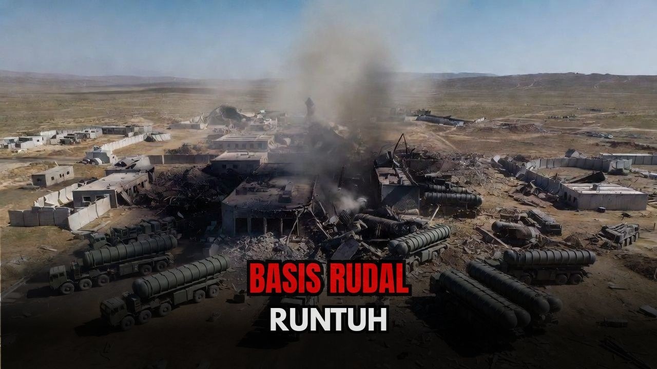 Israel Hujani Iran 4.000 Bom‼️Basis Rudal Langsung Runtuh