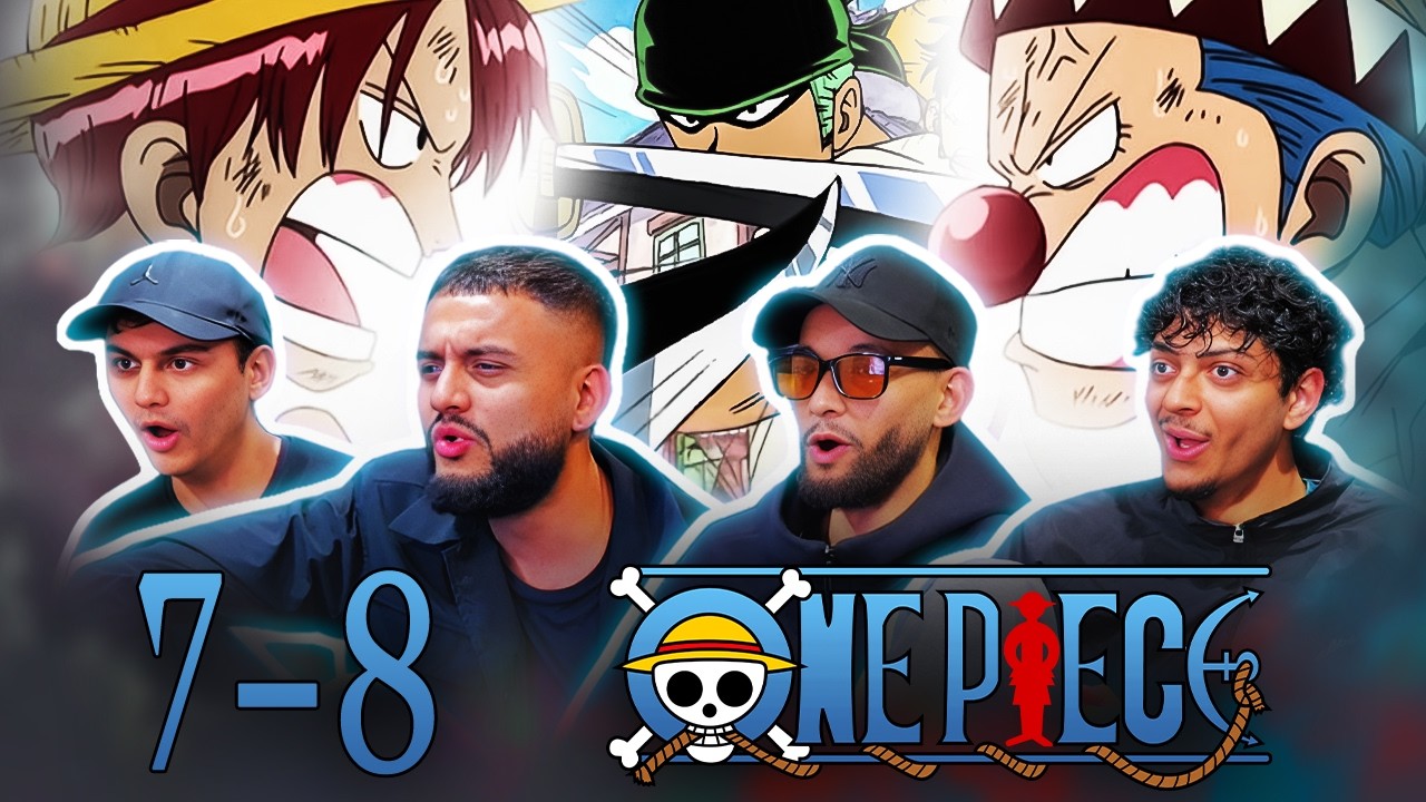 BUGGY THE CLOWN!! 🤡 | *ONE PIECE* Episode 7 & 8 | FIRST TIME REACTION