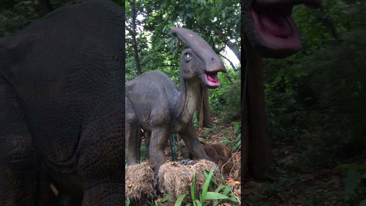 Jungla prehistórica Parque norte Medellín