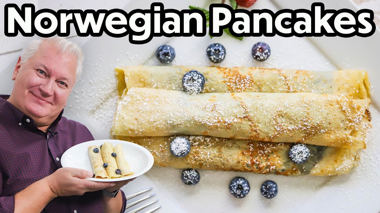 Norwegian Pancakes (Pannekaker) - MADE EASY