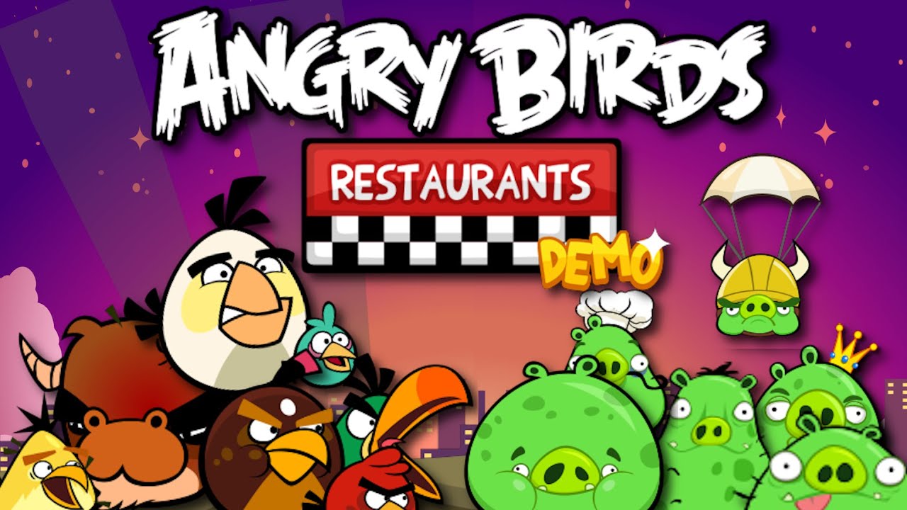 Angry Birds Restaurants Demo!