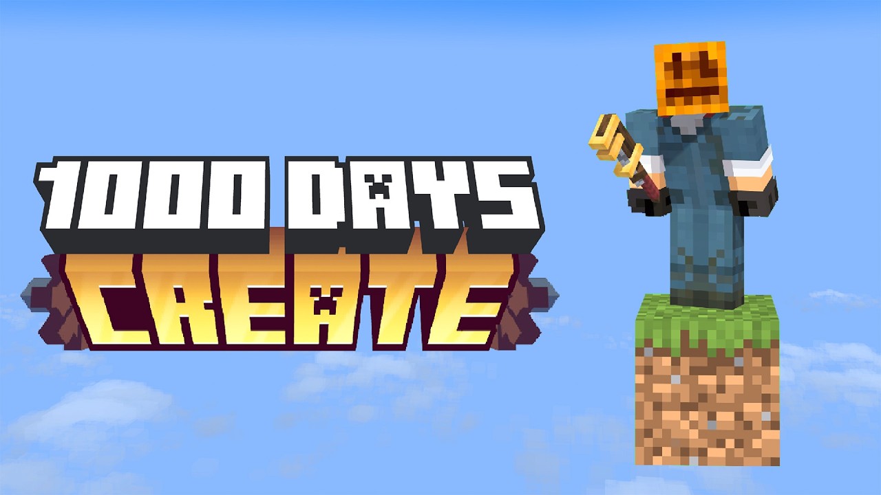 I Survived 1000 Days in Survival Create [FULL MOVIE]