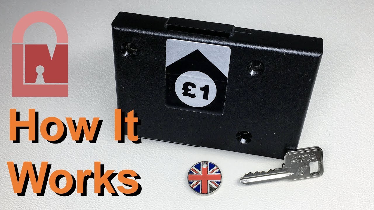 (444) How a Coin Deposit Lock Works (Coin Return Locker)