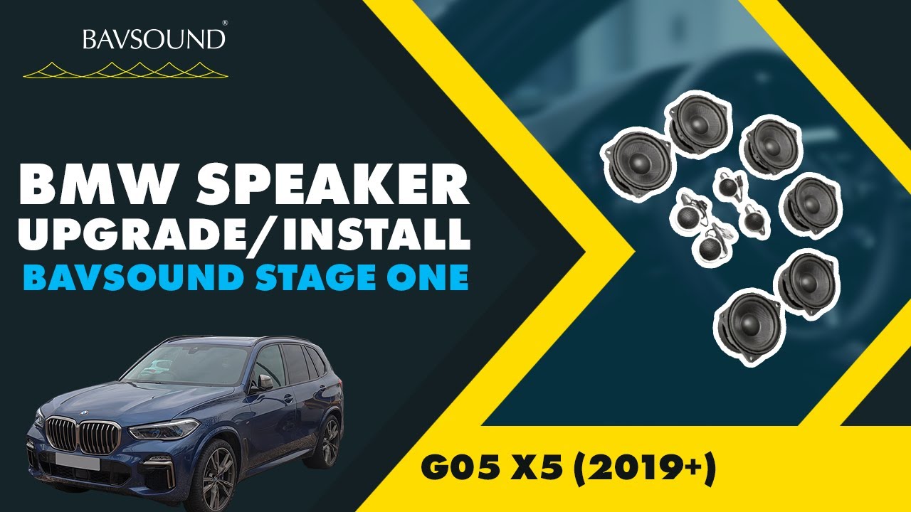 Установка/модернизация динамиков BMW | G05 HK+ | BAVSOUND Stage One