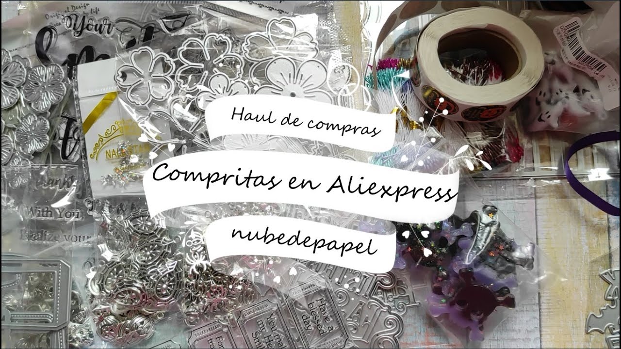 Haul de compras en Aliexpress con sorpresa