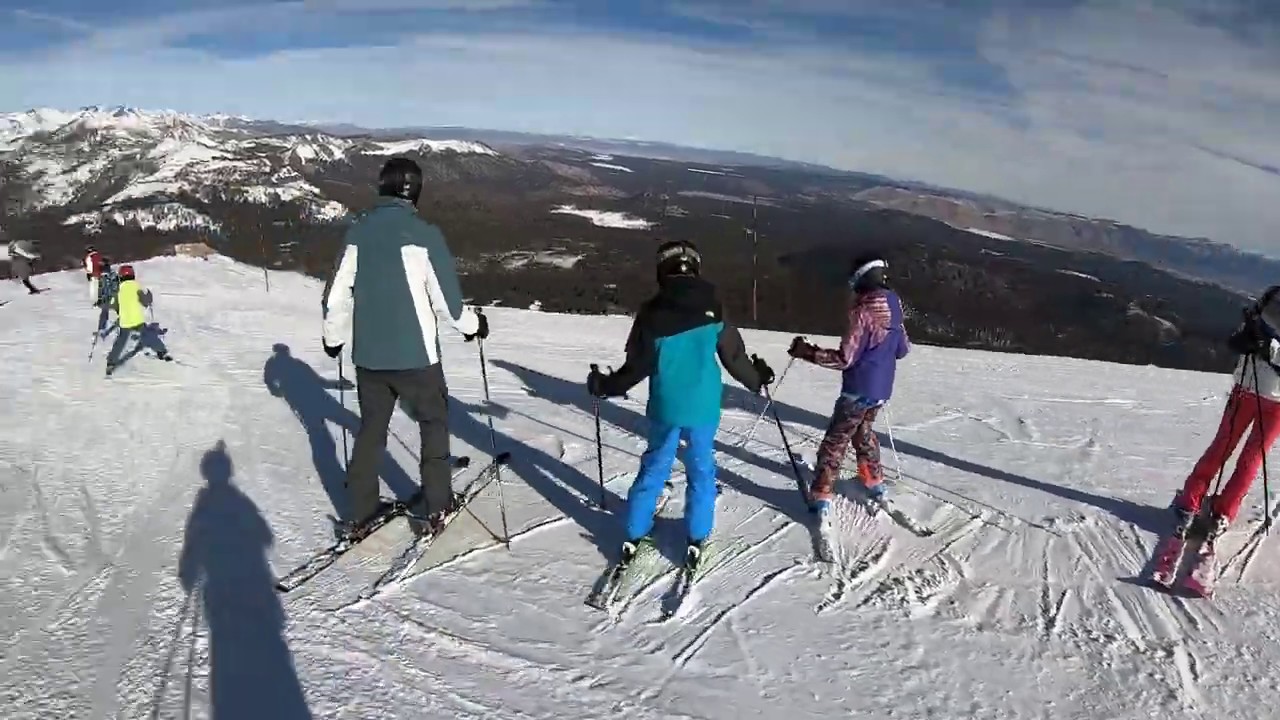 Cornice Bowl at Mammoth Mountain, CA - January 4, 2019