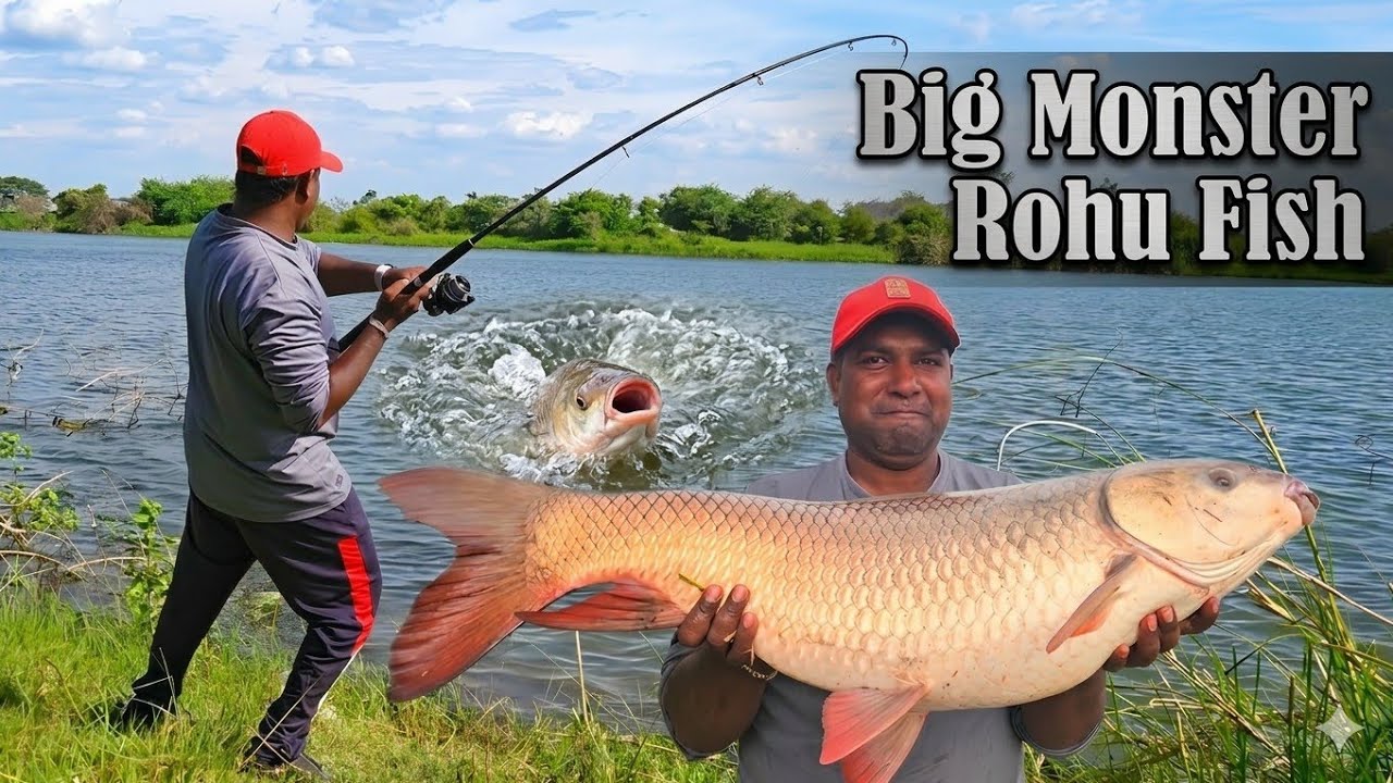Catching Big Fishes in River | Fishing Videos in hindi | Rohu Fishing Techniques | Fishing Vlogger