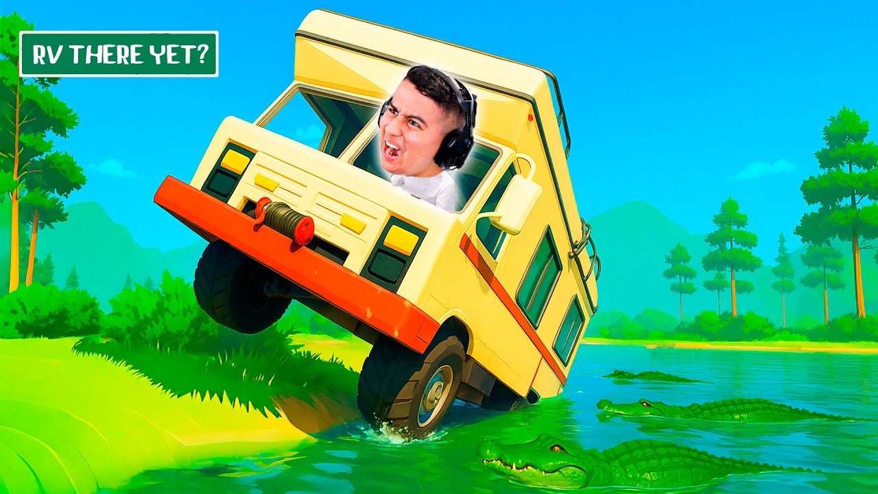 ¡Casa RODANTE CAE A UN LAGUNA LLENO DE COCODRILOS! | Rv There Yet #5