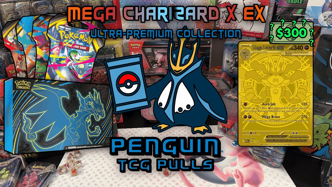Mega Charizard X ex UPC - Mega Evolution Packs