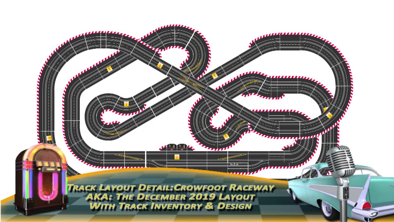Crowfoot Raceway Track Detail (aka: December 2019 Layout)