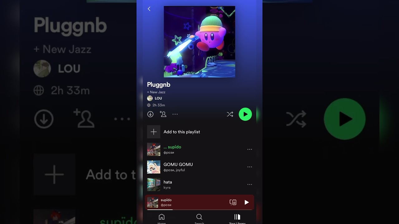 Enjoy 🎶 #pluggnb #newjazz #supido #newvibes #playlist #spotify #vibes #musicrecommendations #music