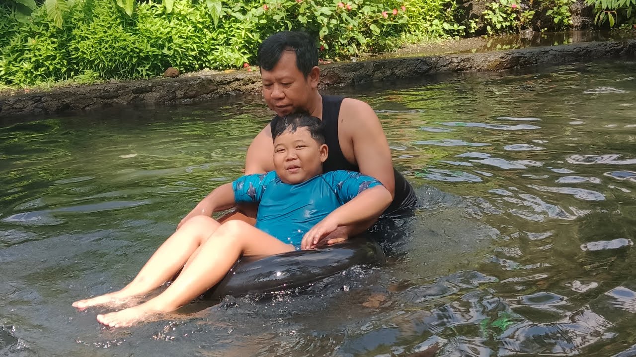 WAOO.. WISATA MURAH DI TUKAD ARCA KARANG ASEM BALI AIRNYA SEJERNIH KACA DAN SEJUK