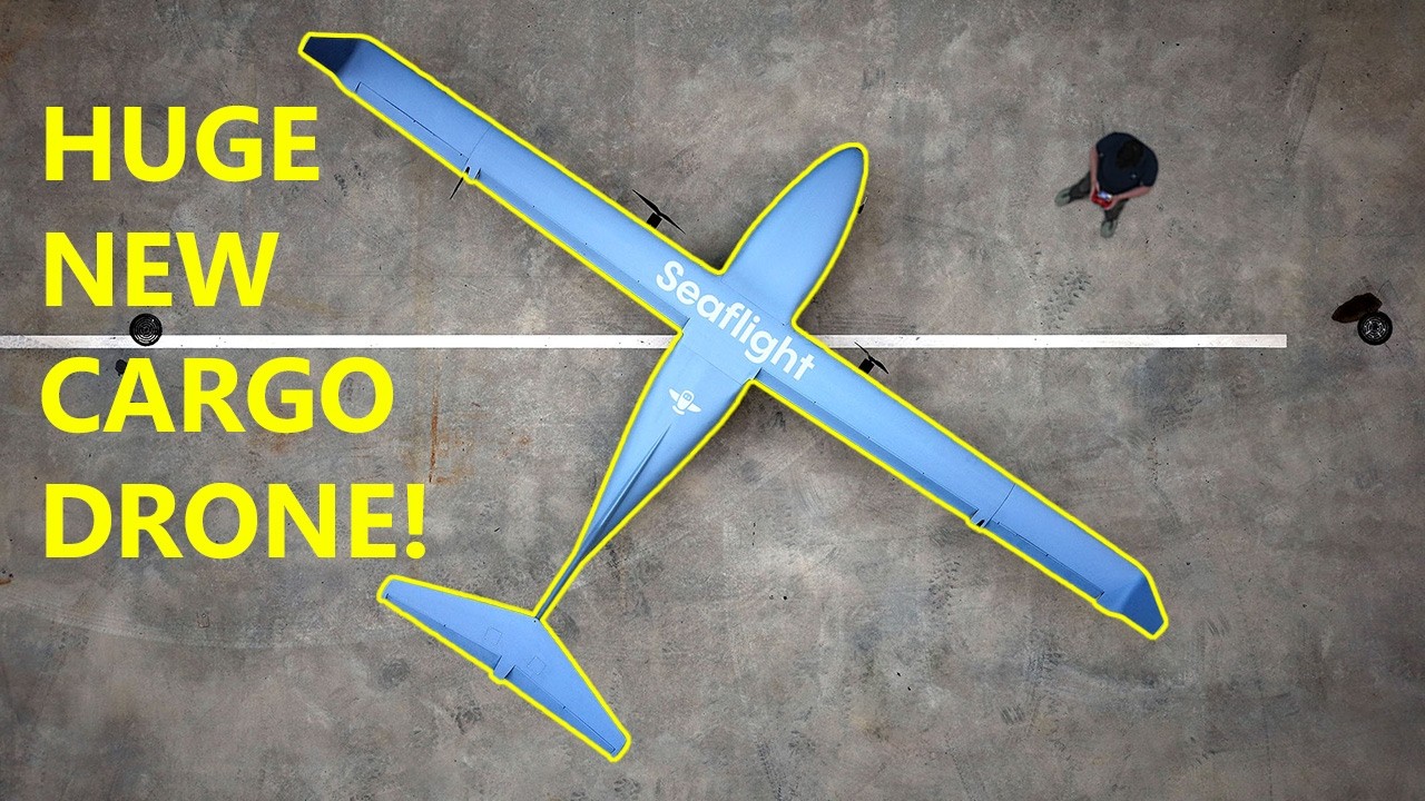 FIRST LOOK! Seaflight's HUGE new cargo drone!