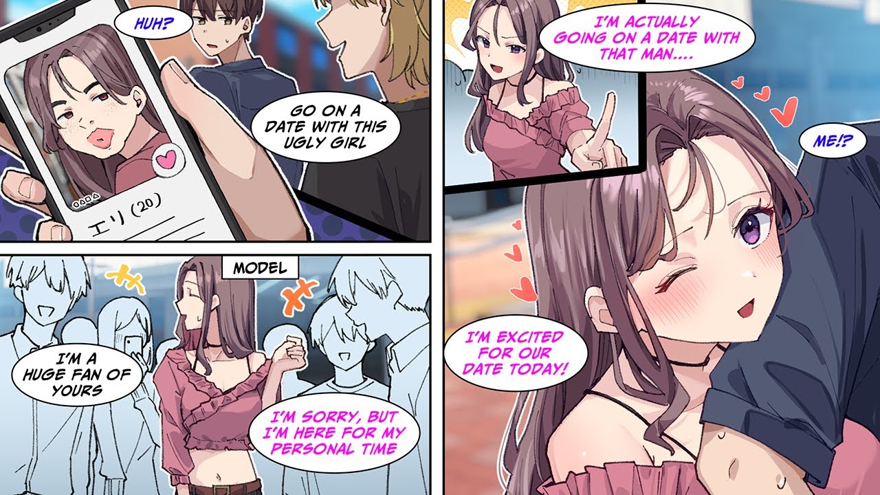 [Manga Dub] My classmates signed me up for a dating app and even arranged a date...