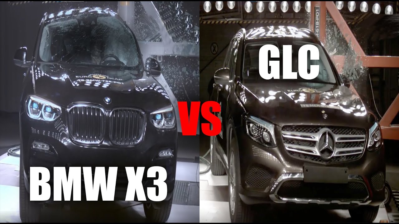 2021 BMW X3 vs Mercedes-Benz GLC ► Crash Test [EURO NCAP]