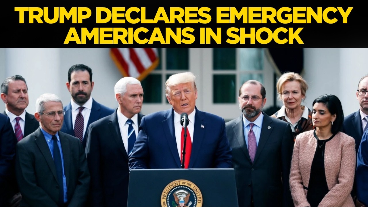 Trump Live | TRUMP DECLARES EMERGENCY LOCKDOWN AGAIN? | Trump Speech | White House