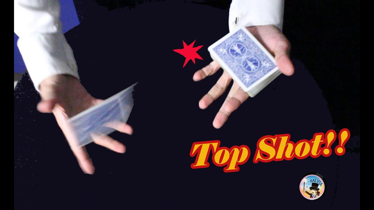 สอนยิงไพ่ Top Shot แบบนักมายากลมืออาชีพ | SALVIA The Magician