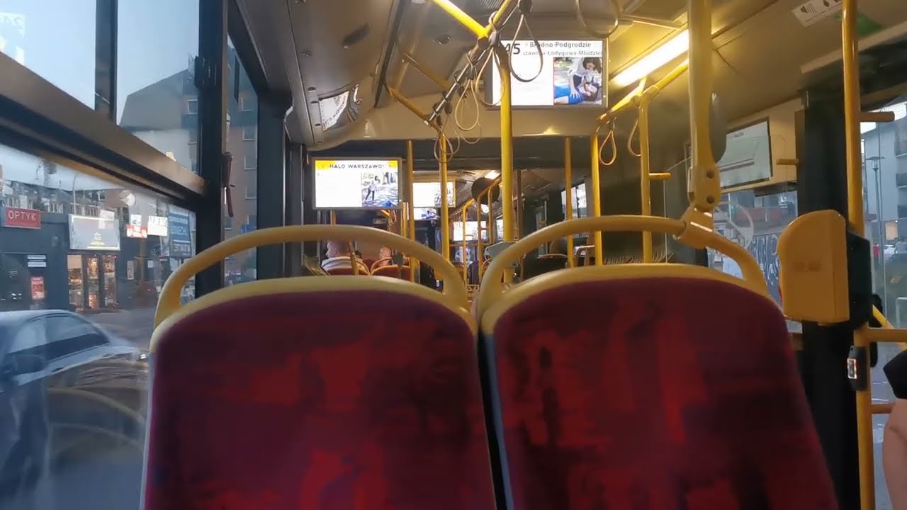 Solbus SM18 #2020 (MZA Warszawa) -  🚍245 (⚠️Dziwadło⚠️)