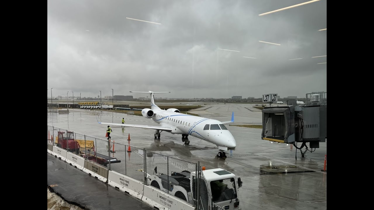 Embraer ERJ-145XR | Denver Air Connection | Chicago, IL to Watertown, SD