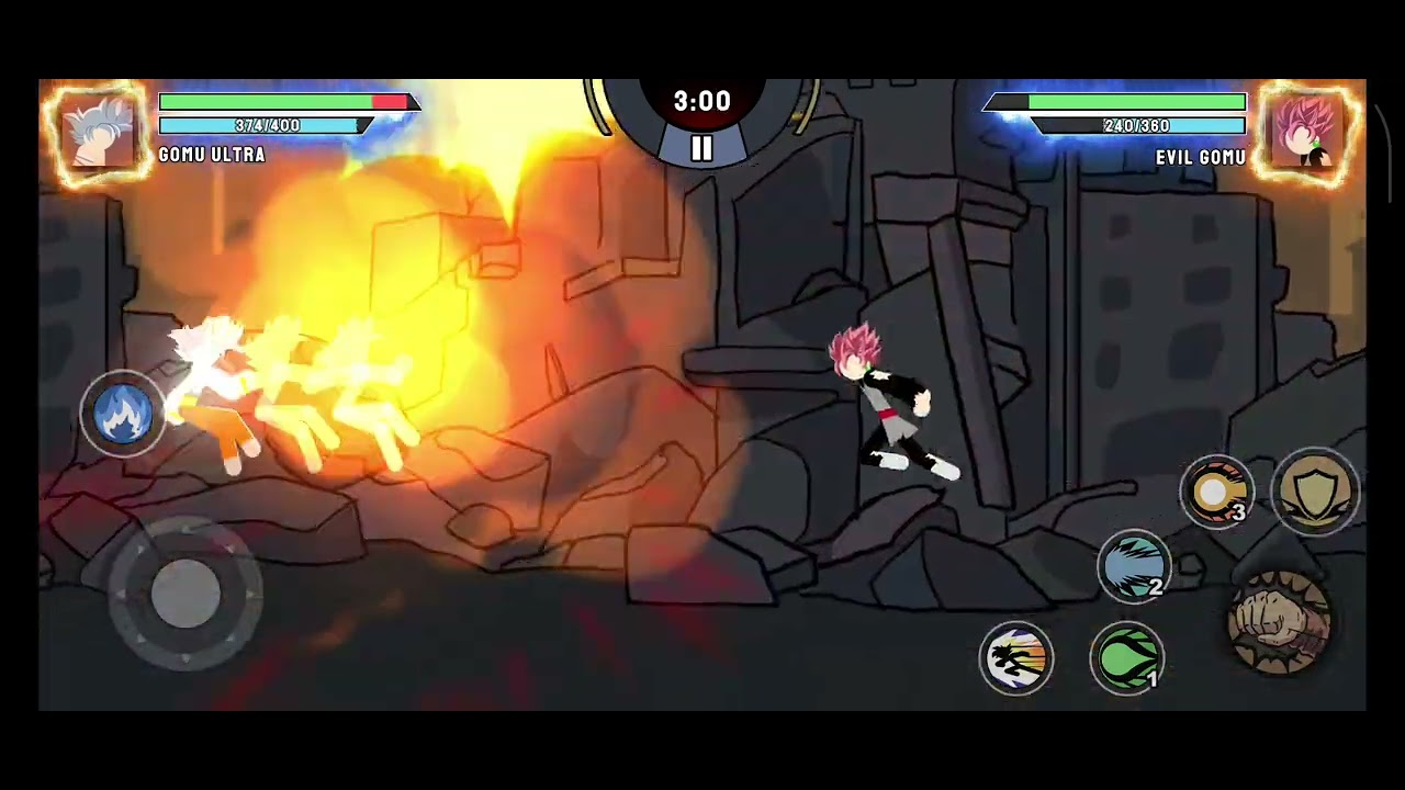 Goku ultra vs black Goku ultra