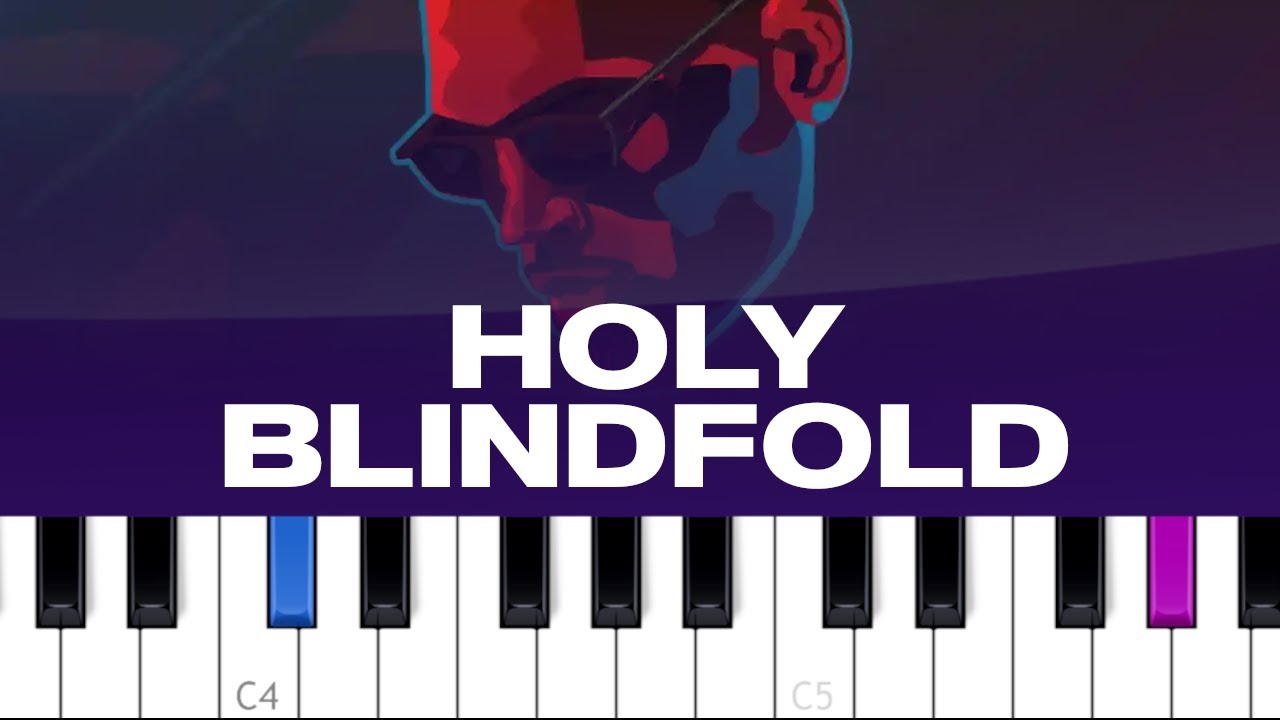 Chris Brown - Holy Blindfold (piano tutorial)