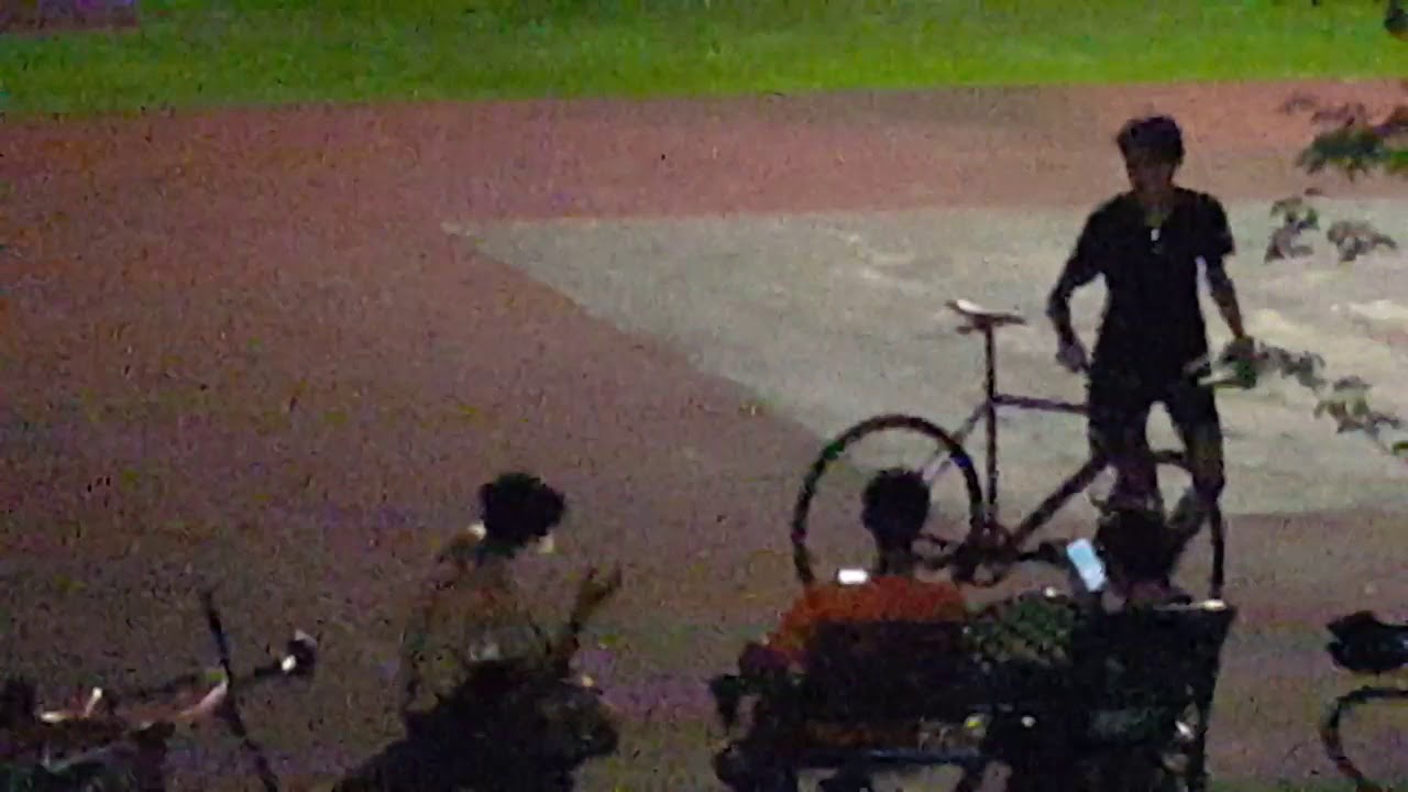 Biker teens smoking @ BNNP